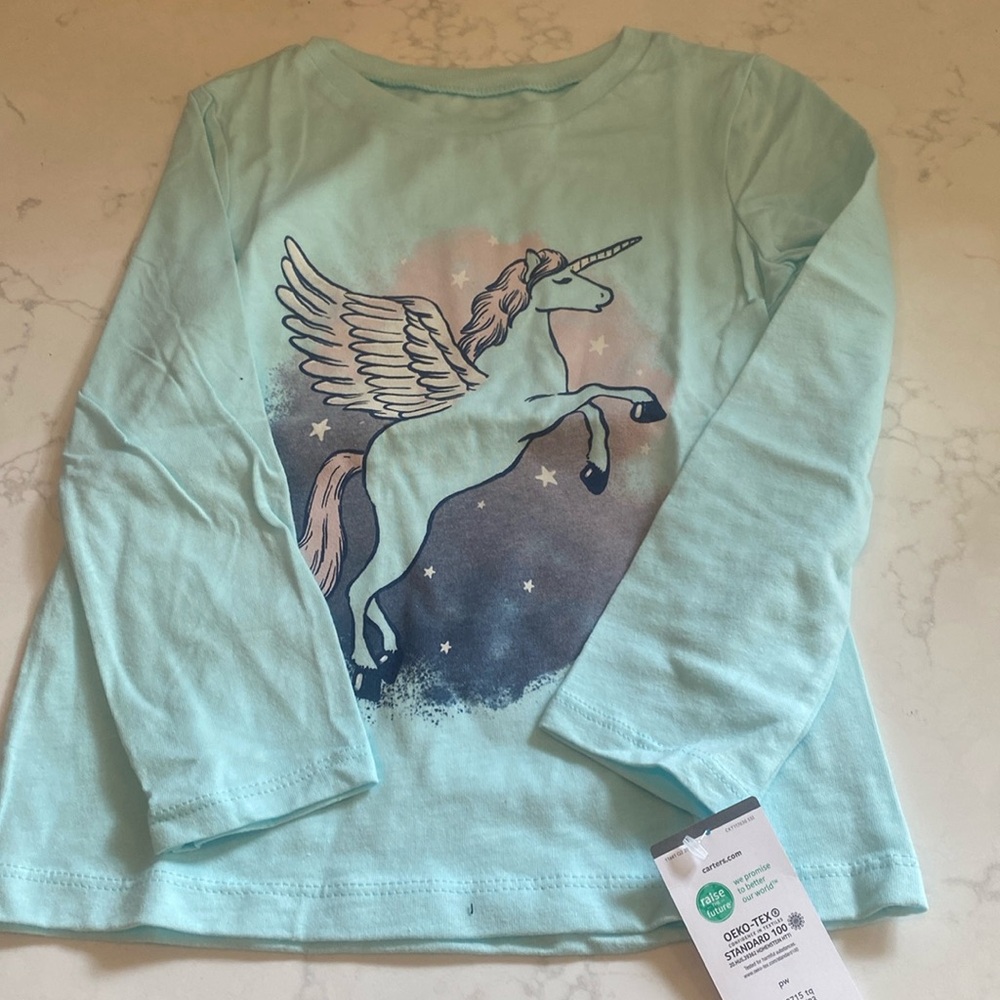 NWT long sleeve unicorn shirt